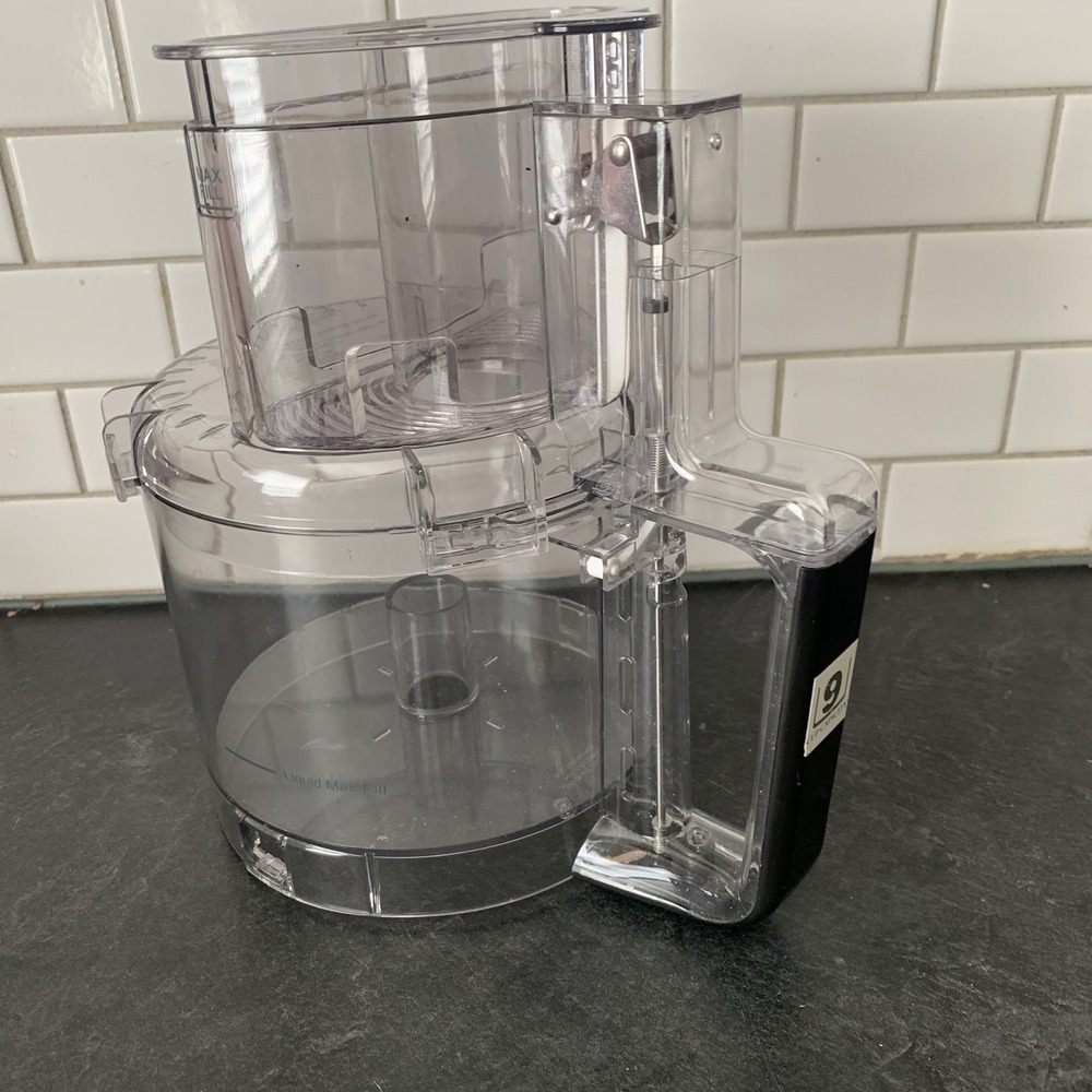 Cuisinart DLC-2009CHB Prep 9 Cup Food Processor Work Bowl & Lid Chute 2007N